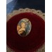 Brooch or Oval Cabochon with Reproduction of Madame Molé-Reymond's Portrait