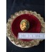 Brooch or Oval Cabochon with Reproduction of Madame Molé-Reymond's Portrait