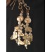 Citrine (yellow rock crystal) earrings