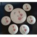 Vintage Plate Set by German Brand Creidlitz Bavaria. (1+ 6 pcs)