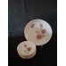 Vintage Plate Set by German Brand Creidlitz Bavaria. (1+ 6 pcs)