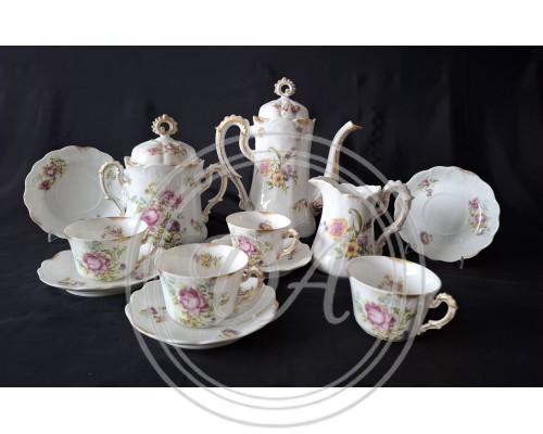 "Limoges" tea and coffee set for 8 persons