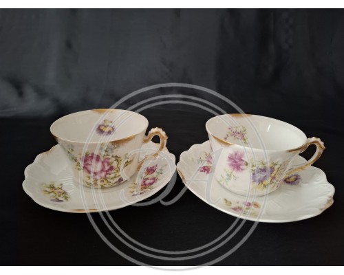 "Limoges" tea and coffee set for 8 persons