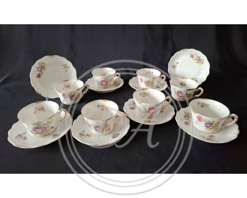 "Limoges" tea and coffee set for 8 persons