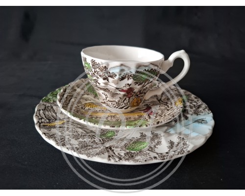 32-piece table and tea set, Myott The Hunter, England