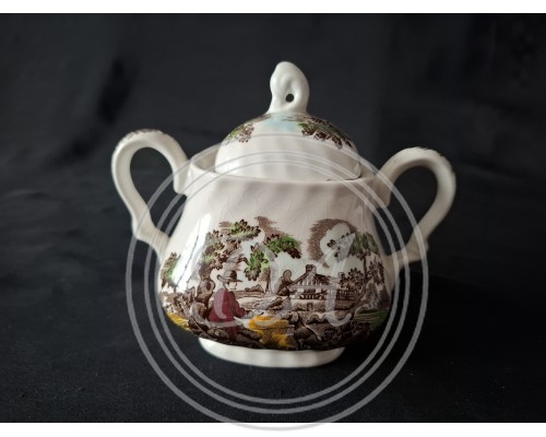32-piece table and tea set, Myott The Hunter, England