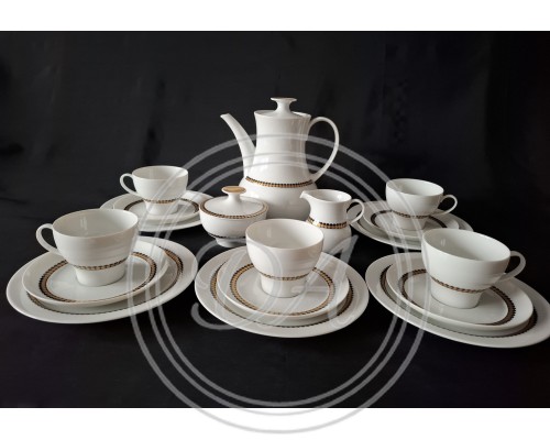 Thomas “Rotunda” coffee service 5 person, 1959–1977