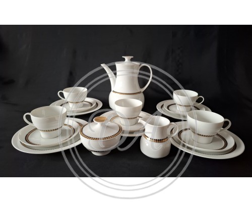 Thomas “Rotunda” coffee service 5 person, 1959–1977