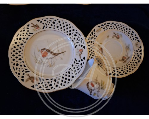 Tea and coffee set for 6 persons. Burg Lindau.