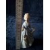 Vintage porcelain figurine "Girl with Umbrella" from Germany.