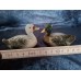 A pair of antique Royal Copley ceramic mallard figurines