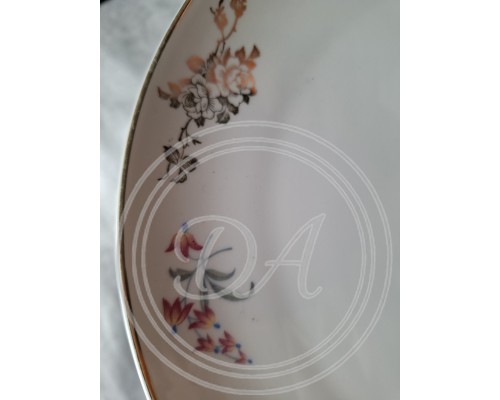 Fürstenberg Wildflowers Dish, d-24cm