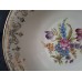Antique Winterling Plate (1903-1930) with a "Meissen Bouquet" floral composition of tulips and other garden flowers in the center.