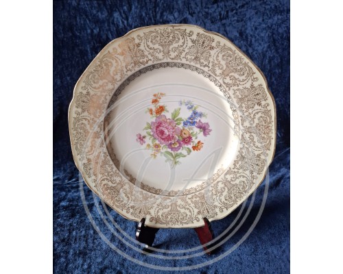 Antique bowl “Meissen Bouquet of Flowers” ​​Tirschenreuth 1903