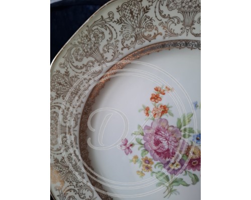 Antique bowl “Meissen Bouquet of Flowers” ​​Tirschenreuth 1903
