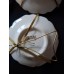 Set of Three Collectible Limoges Porcelain Plates with Rococo 'Gallant Scenes' from France