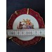 Set of Three Collectible Limoges Porcelain Plates with Rococo 'Gallant Scenes' from France
