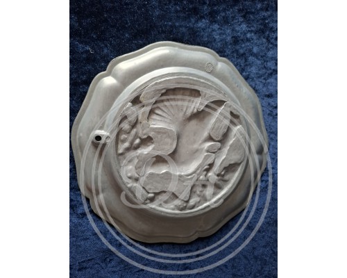 Pewter collector's plate "Capercaillie", Germany