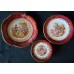 Vintage Sammel-Zierteller aus Limoges-Porzellan, „Liebesgeschichte“ nach Gemälden von Jean-Honoré Fragonard