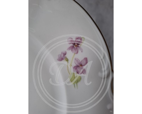 dish Hutschenreuther "Violets "