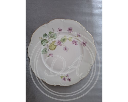 dish Hutschenreuther "Violets "