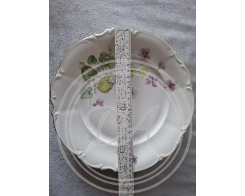dish Hutschenreuther "Violets "