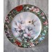 Lena Liu's "Hummingbird Treasures" Collectible Plate Set, 4 pcs.