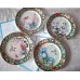 Lena Liu's "Hummingbird Treasures" Collectible Plate Set, 4 pcs.