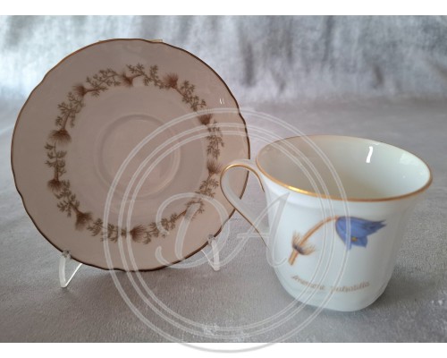 Tea set "Flora Nordic", Hutschenreuter (Pulsatilla)