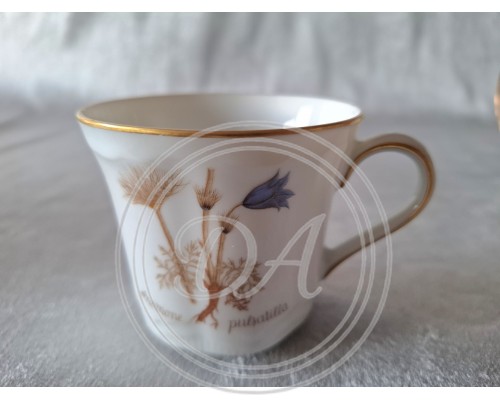 Tea set "Flora Nordic", Hutschenreuter (Pulsatilla)