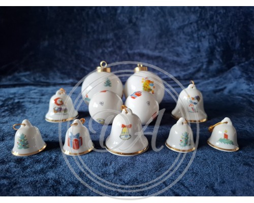 Rudolf Kemer bells, 16 pieces, 1950