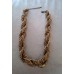 Beaded necklace (bronze color) France