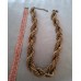 Beaded necklace (bronze color) France