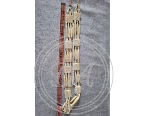 Beads made of natural bone. Italy