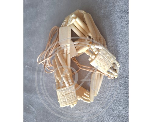Beads made of natural bone. Italy