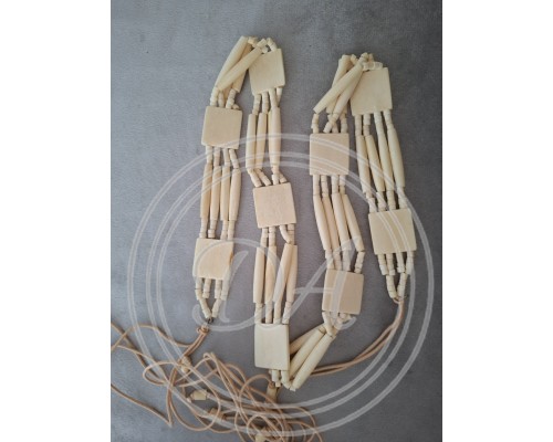 Beads made of natural bone. Italy