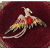 Vintage-Brosche „Feuervogel“  1960er-1980er Jahre, Frankreich