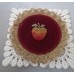 Brooch vintage "Apple Crystal "Italy