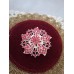 Vintage-Sternbrosche mit rosa Kristallen, 1960er-1980er ,Frankreich