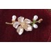 Vintage Apple Blossom Brooch, 1960s-1980s ,France