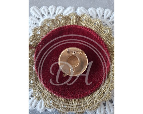 Antique brooch "Ladies' Hat", 1930–1950, France