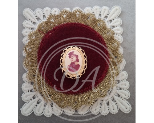 Vintage "Foreigner" Brooch ,USSR