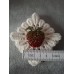 Brooch vintage "Apple Crystal "Italy