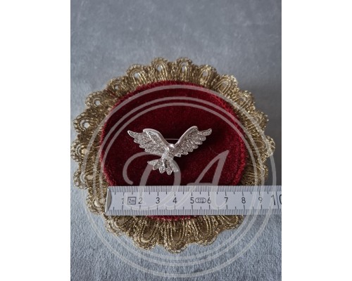 Vintage Silver Eagle Brooch, 1960s-1980s  Made in Italy