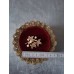 Vintage-Brosche „Herbstperle“, 1960er-1980er ,Frankreich