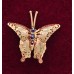 Butterfly brooch 1950 -1960 , Germany