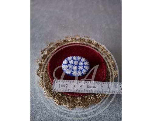 Antique Blue Lagoon Brooch  1930s-1950s ,Germany