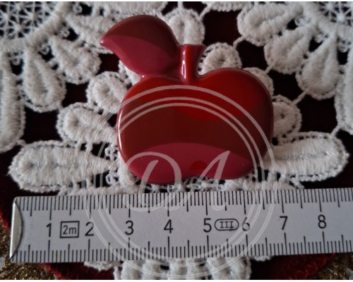Vintage "Red Apple" brooch, 1950s/60s , Germany