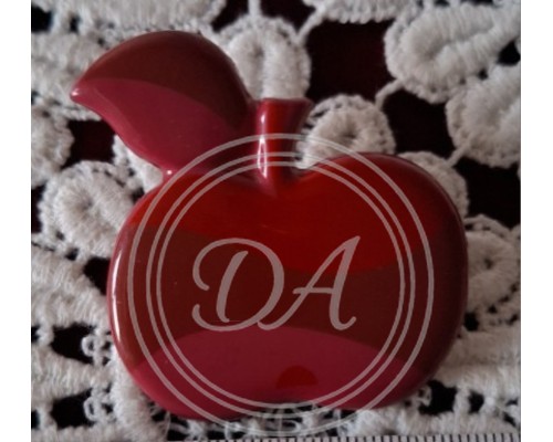 Vintage "Red Apple" brooch, 1950s/60s , Germany  