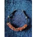 Necklace made of natural carnelian